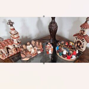 5 Items: Peru Peruvian Art Christian Religion Jesus Chapels Disciples